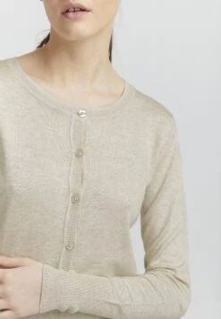 OXMO CardiganOyster Grey Melange Donna Maglieria 1OX21I029-B11 -Zalando outlet 00452575842343f2a5498c1ac043ffc5