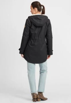 OXMO Oxjolina - Parka - Black -Zalando outlet 012729ffcc874e199e21ad0b870752d8