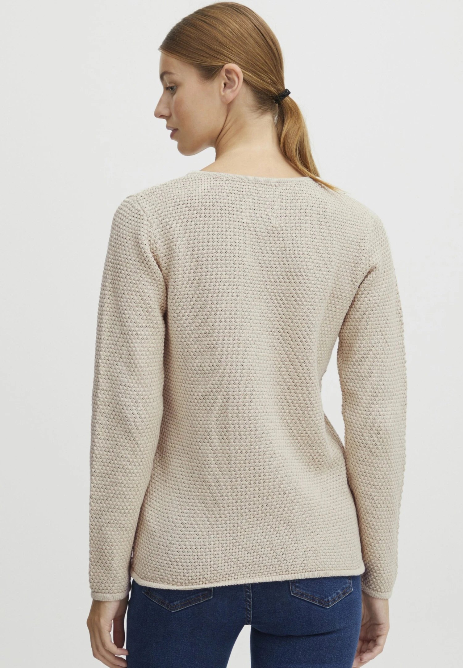 OXMO Oxhanna - Maglione - Oatmeal 3 OXMO Oxhanna - Maglione - Oatmeal - immagine 3