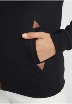 OXMO OxvickyFelpa Con ZipBlack Donna Felpe 1OX21J00B-Q11 -Zalando outlet 04883679380a4b4bbb885da9cfd57305