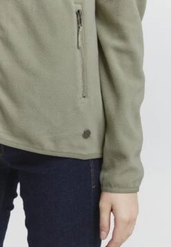 OXMO Oxrikka - Giacca In Pile - Seagrass -Zalando outlet 04bb696fb6e649a3bdeb09404750f725