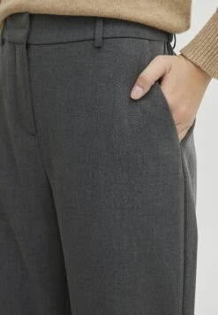 OXMO OxdovineChinoDark Grey Melange Donna Pantaloni 1OX21A012-C11 -Zalando outlet 05f427fa04f1452b9a5bde0632afb289