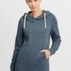 OXMO Oxvicky - Felpa Con Zip - Ins Bl Mel