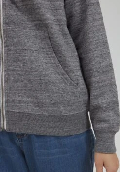 OXMO Oxhelna - Felpa Con Zip - Pewter Melange -Zalando outlet 0a7e0a3e93de4be3ba6dfdb05333d9f9