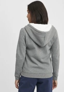 OXMO Oxbinja - Felpa Con Zip - Grey Melange -Zalando outlet 0b763fe6128242929aec0ccd9ed29a04