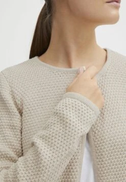 OXMO Oxhilda - Cardigan - Oatmeal -Zalando outlet 0bb82afdfc684ce093d02aad033d3ce2