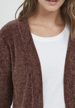OXMO Oxelisabet - Cardigan - Dark Cinnamon -Zalando outlet 0d875ec31ea14b27a5ad9d809fdc74e6