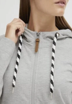 OXMO OxwandaFelpa Con ZipOyster Grey Melange Donna Felpe 1OX21I01M-A11 -Zalando outlet 0fce97e67a234794a2dbfb96f2c94cba