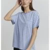 OXMO OxsteffiT-Shirt Con StampaBel Air Blue Donna T-shirt E Top 1OX21D018-K12