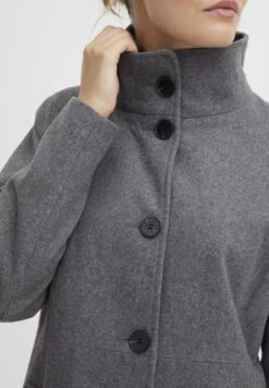 OXMO Oxvalerine - Cappotto Classico - Medium Grey Melange -Zalando outlet 150e910f30b4477e979f43879a16d580