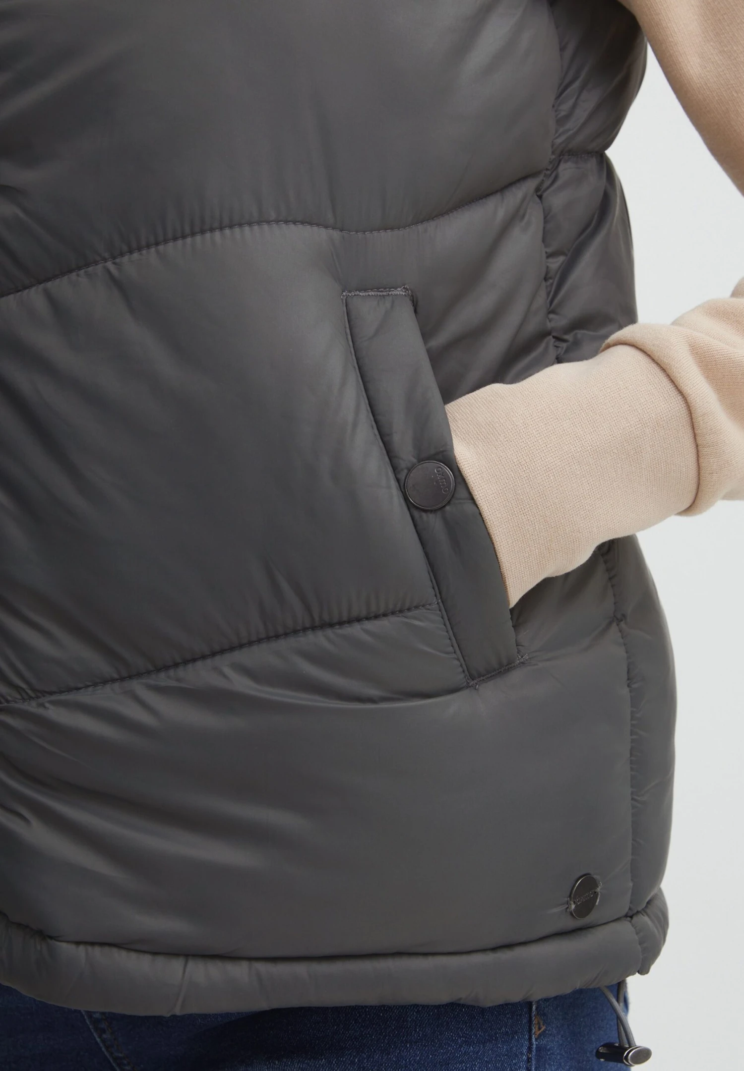 OXMO Oxtabita - Smanicato - Pewter 5 OXMO Oxtabita - Smanicato - Pewter - immagine 5