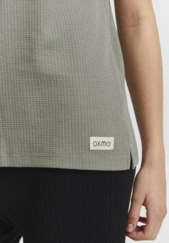 OXMO PimT-Shirt BasicSeagrass Donna T-shirt E Top 1OX21D01D-M11 -Zalando outlet 158a27a8db3148ecb98b38347cee7d48