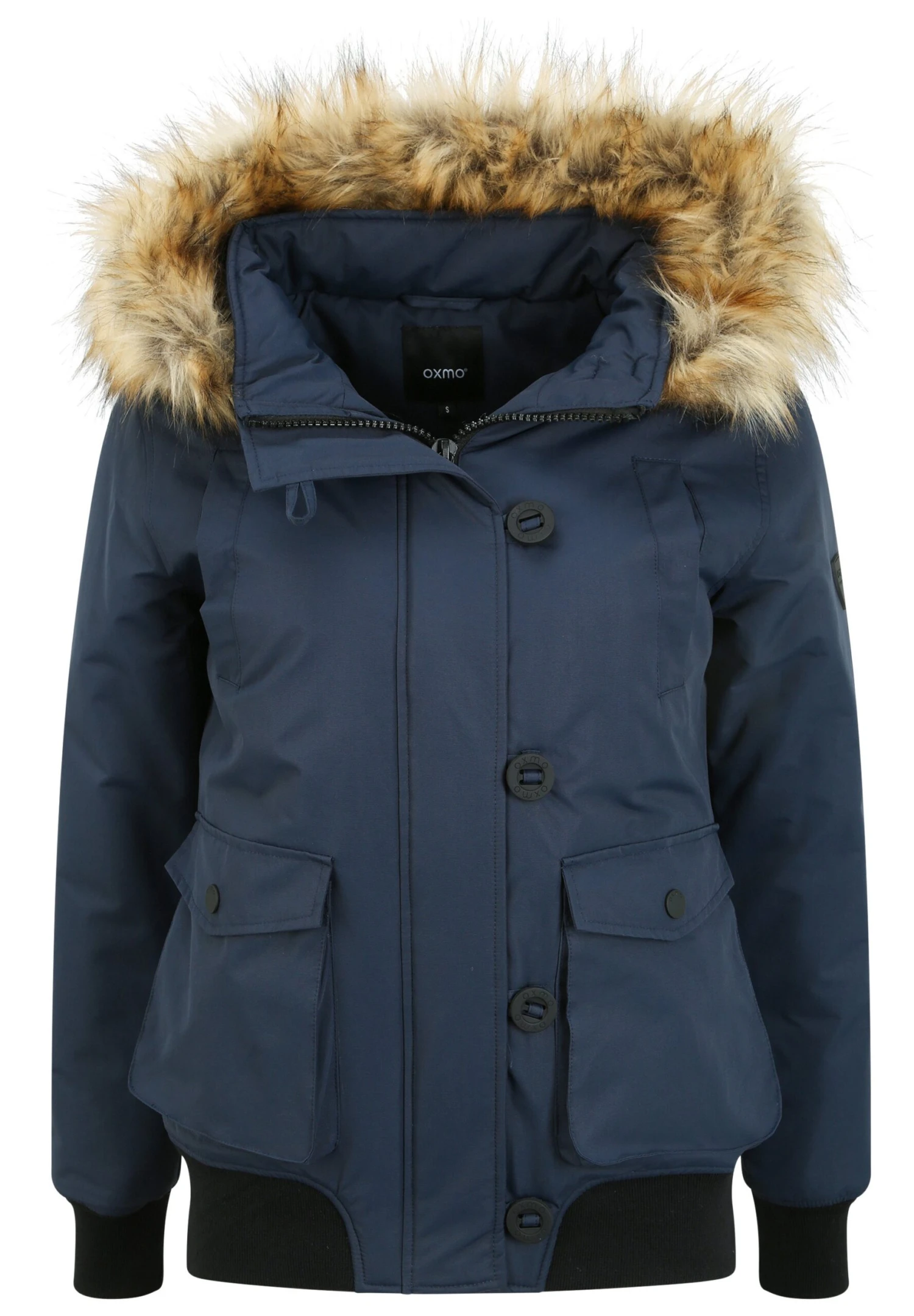 OXMO OxacilaGiacca InvernaleInsignia Blue Donna Giacche E Blazer 1OX21U00I-K11 7 OXMO OxacilaGiacca InvernaleInsignia Blue Donna Giacche E Blazer 1OX21U00I-K11 - immagine 7
