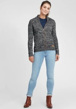 OXMO OxphenixCardiganBlack Donna Maglieria 1OX21I00J-Q11 -Zalando outlet 17208a83d4424c118b3e033236a7f9ee