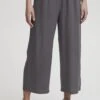 OXMO Oxelisabeth - Pantaloni - Blackened Pearl