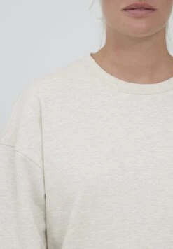 OXMO OxgrynetFelpaOyster Grey Melange Donna Felpe 1OX21J011-C11 -Zalando outlet 18b789ff74334d4cbd88d64210fabdce