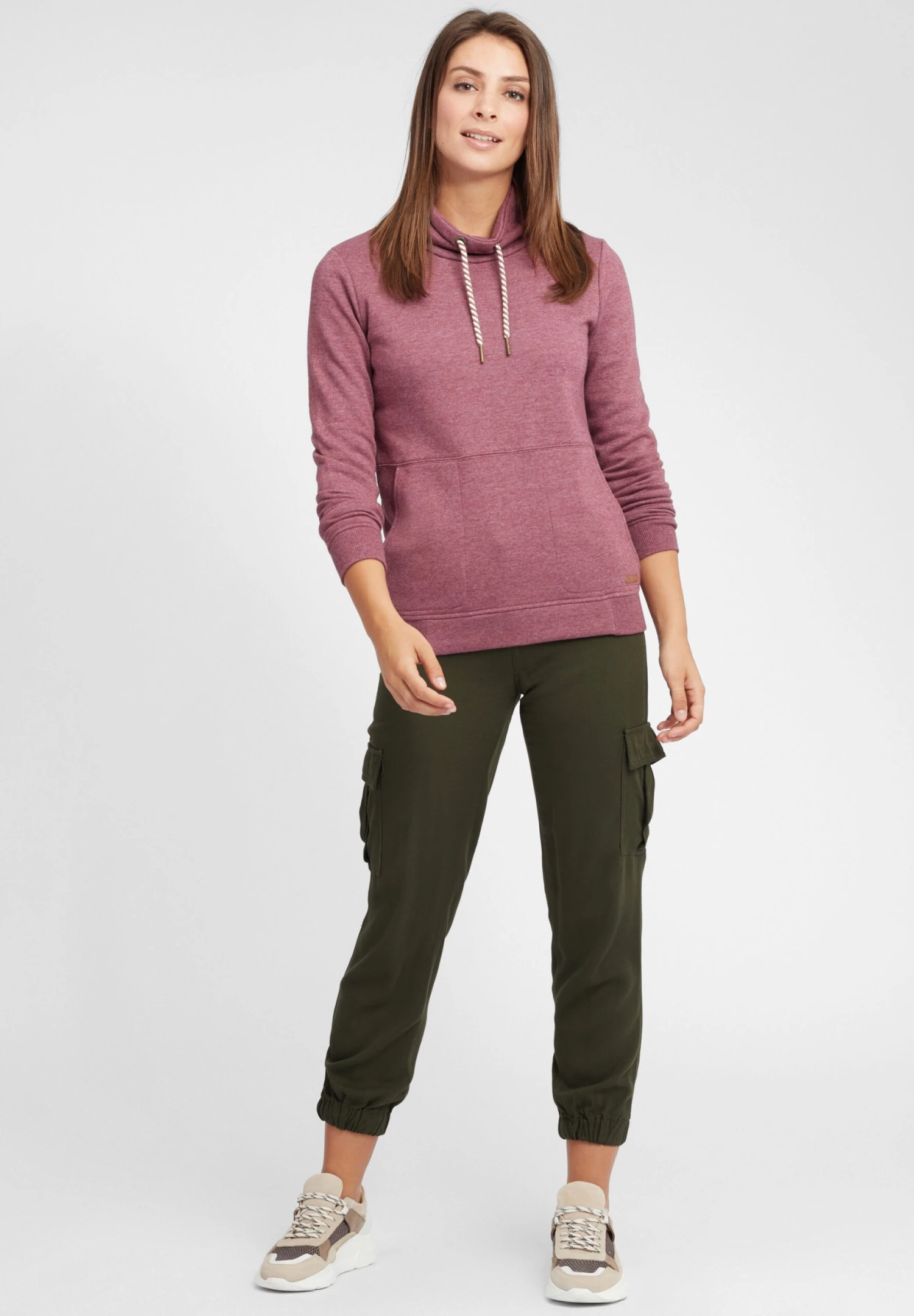 OXMO VimpaFelpaWine Red M Donna Felpe 1OX21I00N-G11 2 OXMO VimpaFelpaWine Red M Donna Felpe 1OX21I00N-G11 - immagine 2