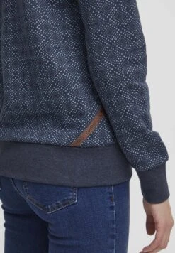 OXMO VendelaFelpa Con ZipTotal Eclipse Melange Donna Felpe 1OX21J01A-K11 -Zalando outlet 19b094bce030460fbfa0b39c290c1947