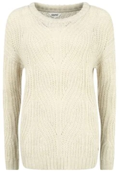 OXMO OxchiaraMaglioneOyster Grey Melange Donna Maglieria 1OX21I017-C12 -Zalando outlet 19d97425ee02458780af64119ff5a9b6