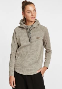 OXMO OxaminaFelpa Con CappuccioGrey Melange Donna Felpe 1OX21J00U-C12
