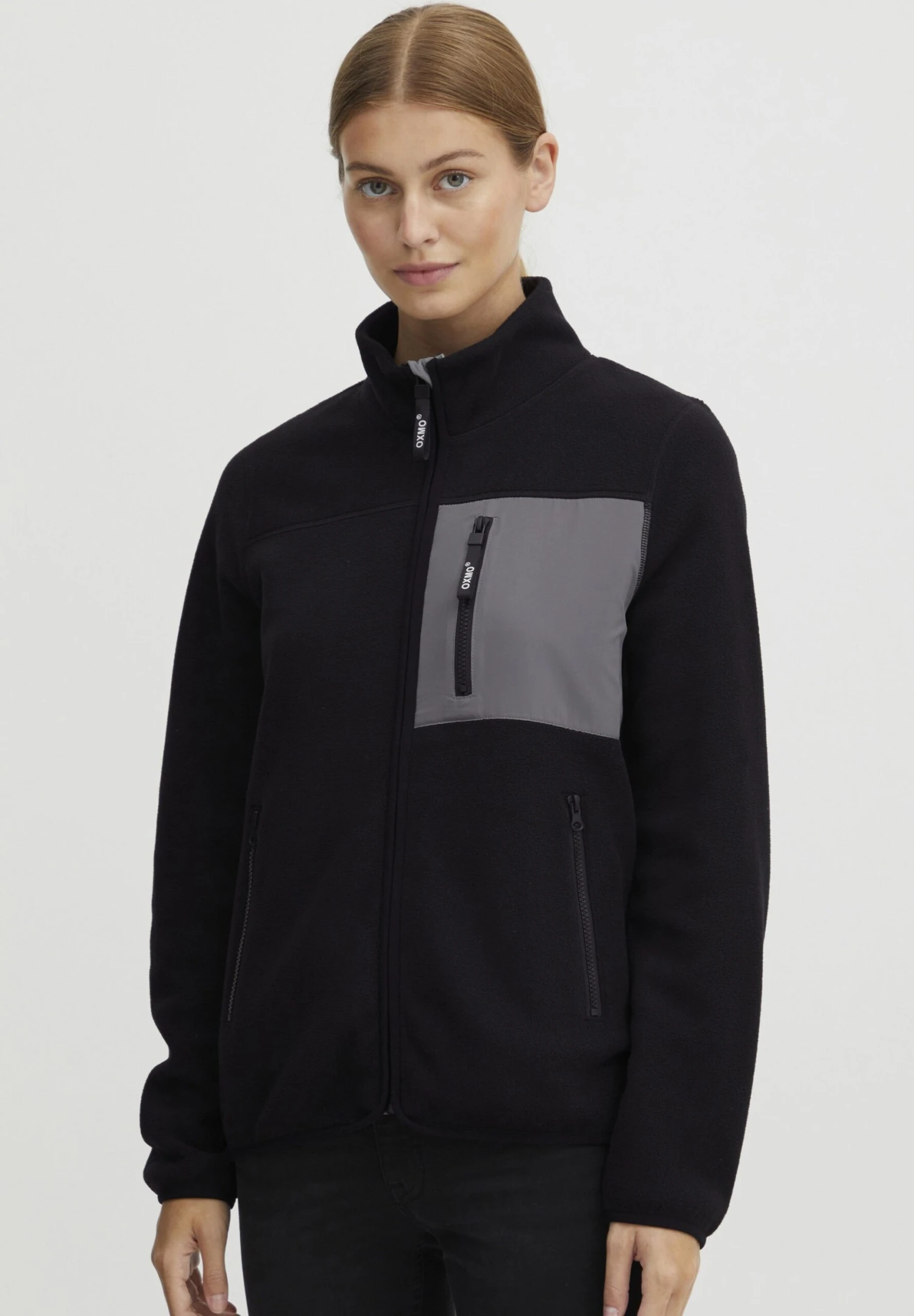 OXMO OxnymfeGiacca In PileBlack Donna Felpe 1OX21G01C-Q11 1 OXMO OxnymfeGiacca In PileBlack Donna Felpe 1OX21G01C-Q11