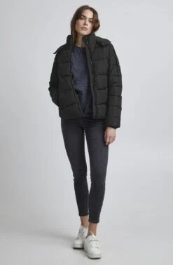 OXMO Oxsofina - Giacca Invernale - Black 9 OXMO Oxsofina - Giacca Invernale - Black -Zalando outlet 1dda02a84f924b7590f365acec57d098