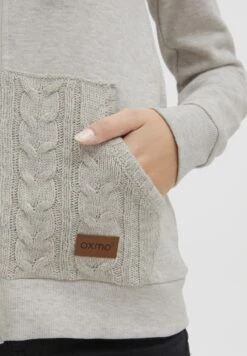 OXMO OxmatildaFelpa Con ZipBirch Melange Donna Felpe 1OX21I018-A11 -Zalando outlet 1e657851328c4f25926ae6b6c6e7cf61
