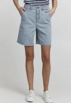 OXMO Shorts Di Jeans - Light Blue Denim