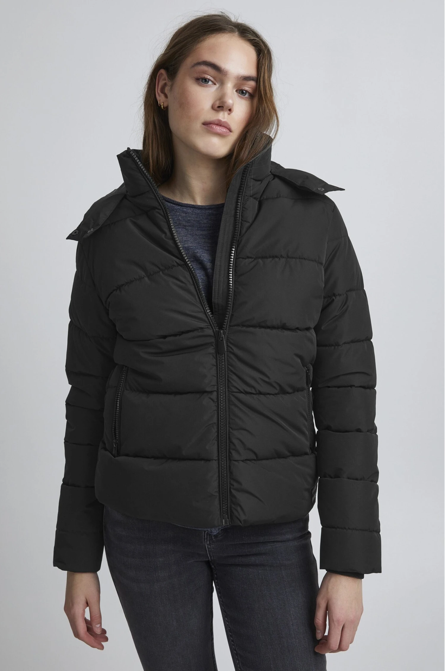 OXMO Oxsofina - Giacca Invernale - Black 1 OXMO Oxsofina - Giacca Invernale - Black