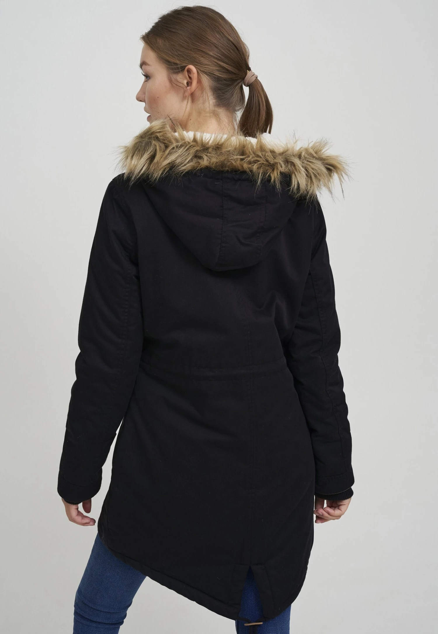 OXMO Oxanna - Parka - Black 3 OXMO Oxanna - Parka - Black - immagine 3