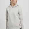 OXMO OxveraFelpa Con CappuccioOyster Grey Melange Donna Felpe 1OX21J019-C11