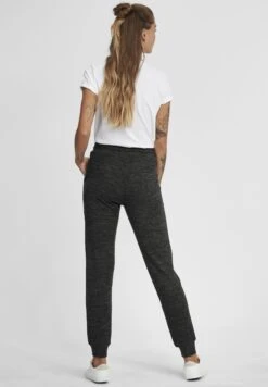 OXMO OxbenitaPantaloni SportiviDark Grey Melange Donna Pantaloni 1OX21A000-C11 -Zalando outlet 24dbbdfddb0a4df89fccb47492259eaf
