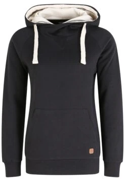 OXMO OxjuliaFelpa Con CappuccioBlack Donna Felpe 1OX21J006-Q11 -Zalando outlet 2e9cb53e497d40ec9ed6f11f5adfa2d3