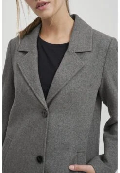 OXMO Oxneta - Cappotto Classico - Medium Grey Melange -Zalando outlet 2edd7185fe5744bbb12dd8a7799a8c32