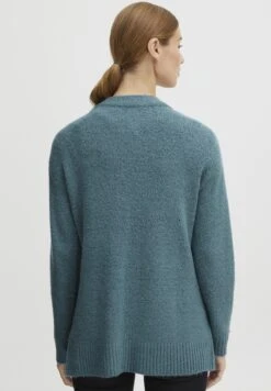 OXMO OxsallyCardiganSmoke Blue Melange Donna Maglieria 1OX21I02T-K11 -Zalando outlet 3316e8009cee4466ad36eb9f6d9d7032