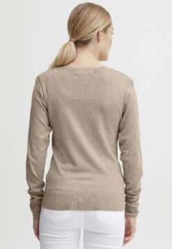 OXMO Oxhelene - Cardigan - Cement Melange -Zalando outlet 3409eb0970bd4d199980d8806e61dfef