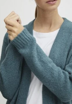 OXMO OxsallyCardiganSmoke Blue Melange Donna Maglieria 1OX21I02T-K11 -Zalando outlet 365bfcabb4c2400da92b6f44f9f76f28