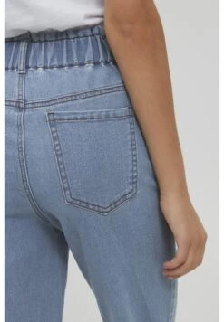 OXMO OxannJeans Slim FitLigth Blue Denim Donna Jeans 1OX21N003-K12 -Zalando outlet 366eb9cd77d3494e808a2c6ee170e1ca