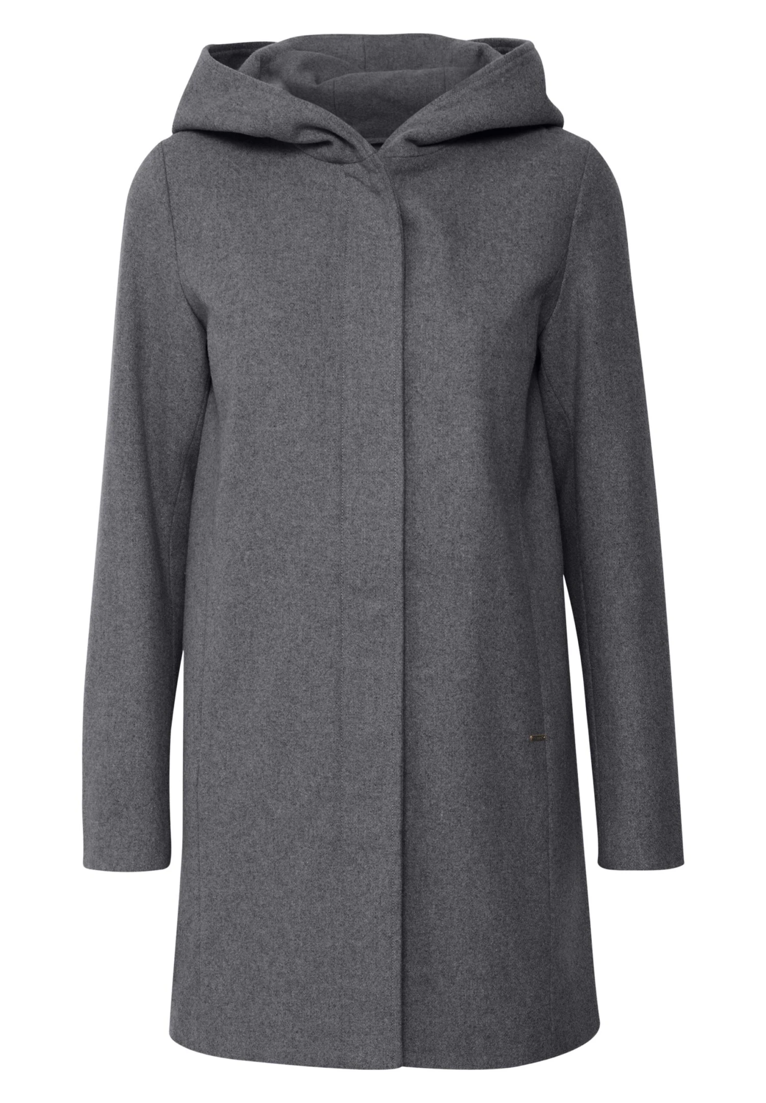 OXMO Oxnelina - Cappotto Invernale - Medium Grey Melange 6 OXMO Oxnelina - Cappotto Invernale - Medium Grey Melange - immagine 6