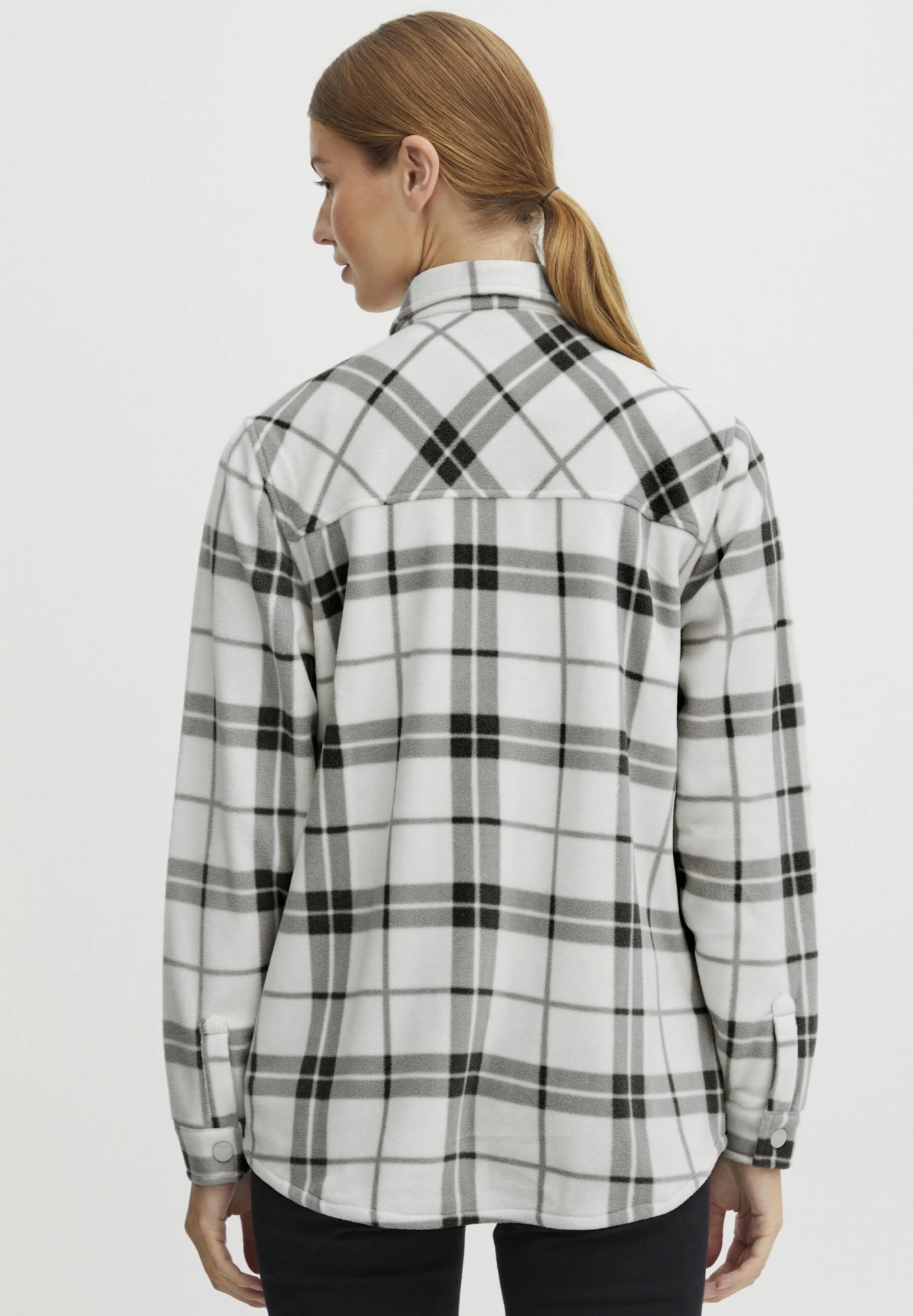 OXMO OxchiaGiacca In PileAsphalt Donna Felpe 1OX21I02I-C11 3 OXMO OxchiaGiacca In PileAsphalt Donna Felpe 1OX21I02I-C11 - immagine 3