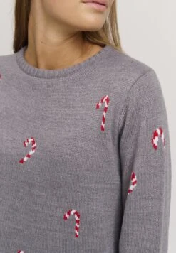 OXMO OxchristelMaglioneMedium Grey Melange Donna Maglieria 1OX21I01R-C11 9 OXMO OxchristelMaglioneMedium Grey Melange Donna Maglieria 1OX21I01R-C11 -Zalando outlet 3bfefa85492444aa83f7e5603fc44bdb