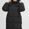 OXMO OxeliceCappotto InvernaleBlack Donna Cappotti 1OX21U01R-Q11