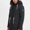 OXMO Oxmelly - Cappotto Invernale - Black