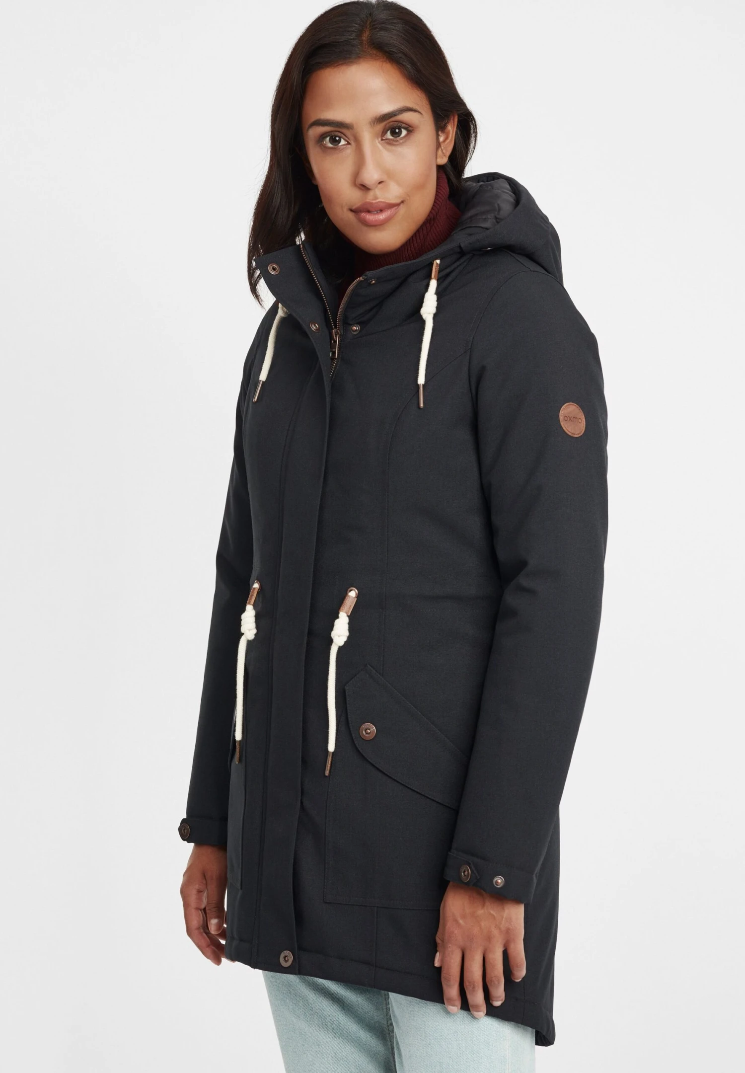 OXMO Oxmelly - Cappotto Invernale - Black 1 OXMO Oxmelly - Cappotto Invernale - Black
