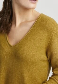 OXMO IdaAbito In MagliaHoney Mustard Melange Donna Vestiti 1OX21C00T-O11 -Zalando outlet 4114d3fb4efb4508b994ec81a07a90a2