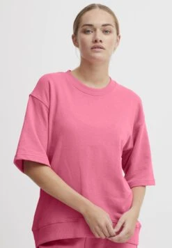 OXMO Oxsafina - T-Shirt Basic - Azalea Pink