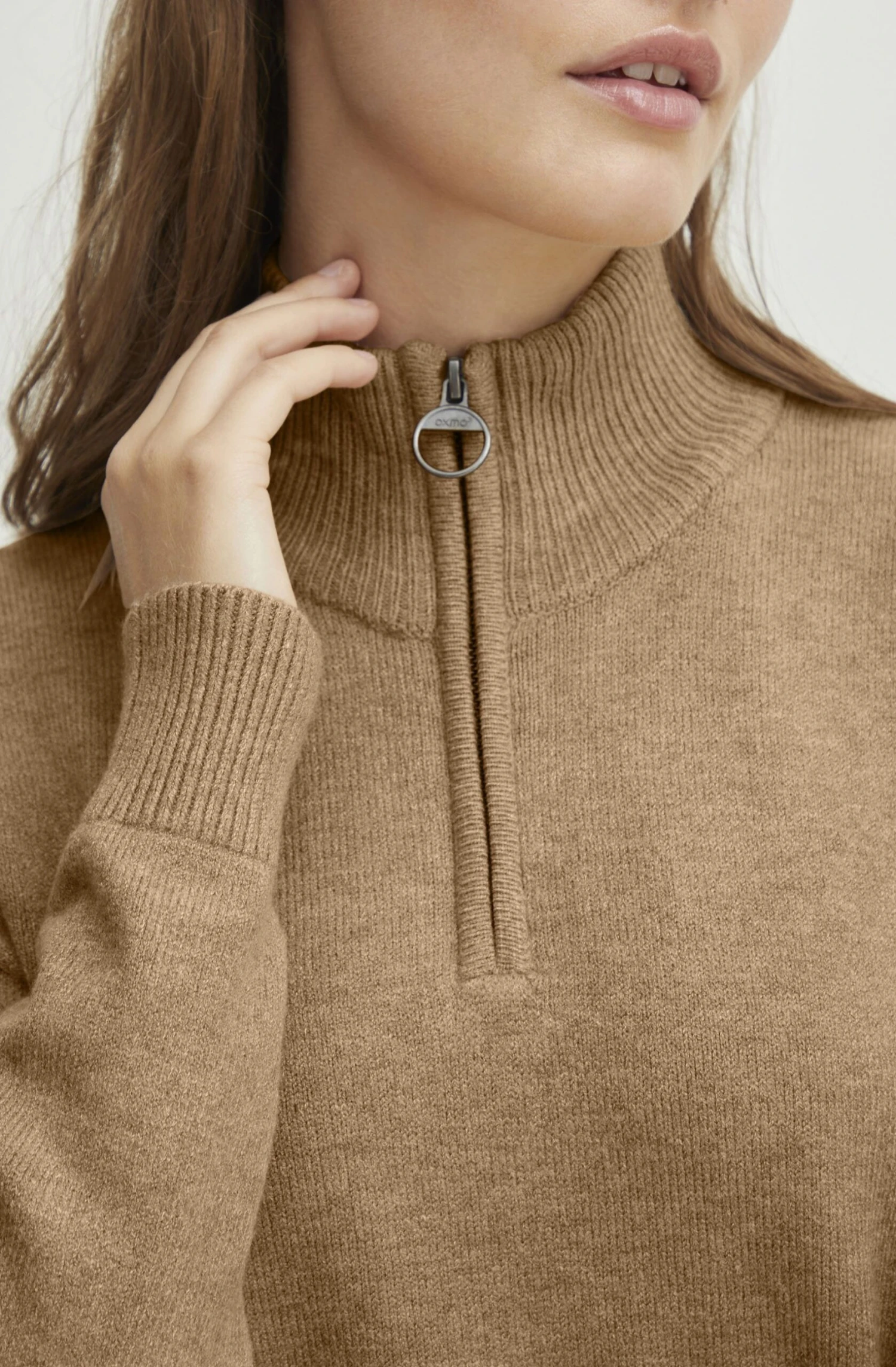 OXMO RitaMaglioneTannin Melange Donna Maglieria 1OX21I02H-B11 4 OXMO RitaMaglioneTannin Melange Donna Maglieria 1OX21I02H-B11 - immagine 4