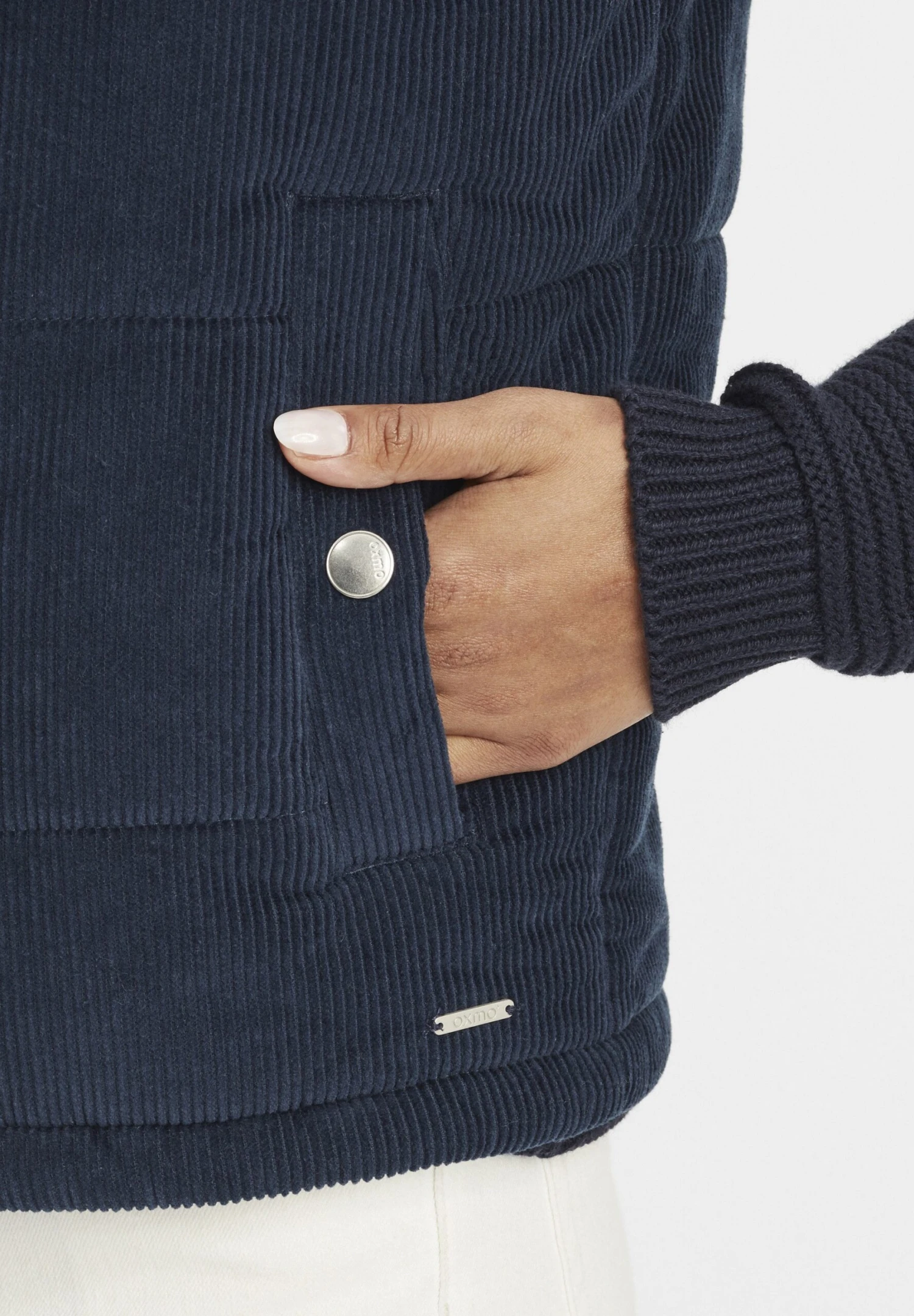 OXMO OxvidemaSmanicatoDress Blues Donna Giacche E Blazer 1OX21G00J-K11 9 OXMO OxvidemaSmanicatoDress Blues Donna Giacche E Blazer 1OX21G00J-K11 - immagine 9