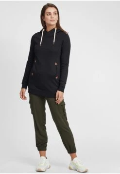 OXMO Oxvicky - Felpa Con Cappuccio - Black -Zalando outlet 4a34c3cb76fb44a8aa6e823f963a331e