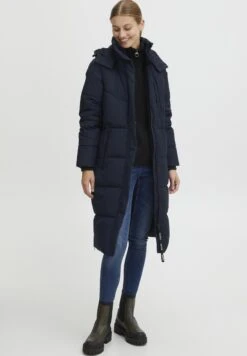 OXMO OxjulieCappotto InvernaleInsignia Blue Donna Cappotti 1OX21U01J-K11 -Zalando outlet 4b19acaf7cdc4c26a37932b6c997bc48